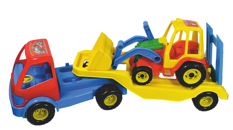 SAMOCHOD Z NACZEPA + TRAKTOR FCH009
