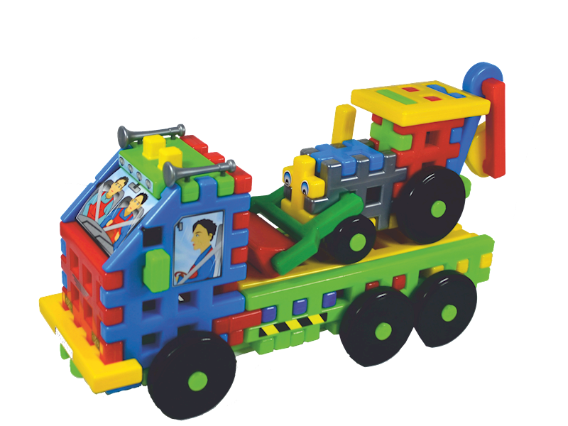 KLOCKI CIEZAROWKA Z KOPARKA MACY24