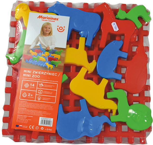 KLOCKI MINI ZWIERZYNIEC (MARI16)