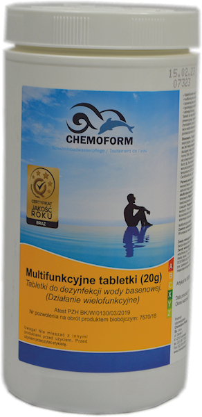 CHEMOCHLOR T MULTITABLETKI 20G 1KG F08001