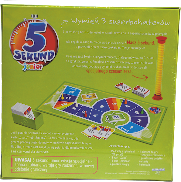 GRA 5 SEKUND JUNIOR 2,0 01643 01779 (TR0045)