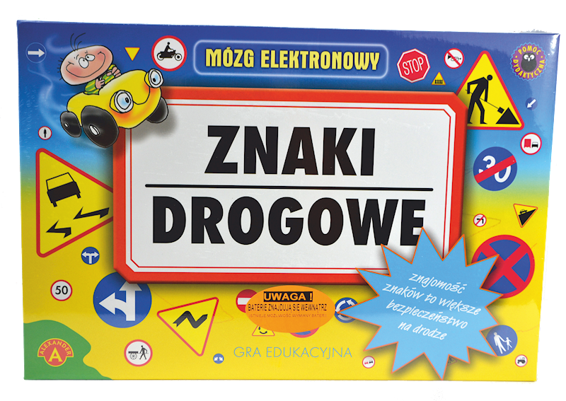 GRA ZNAKI DROGOWE MOZG ELEKTRONOWY META17