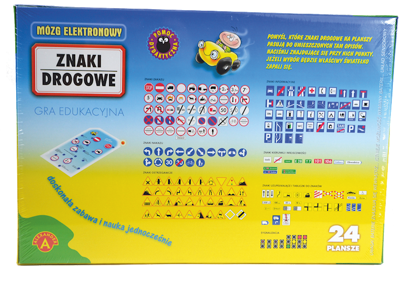 GRA ZNAKI DROGOWE MOZG ELEKTRONOWY META17
