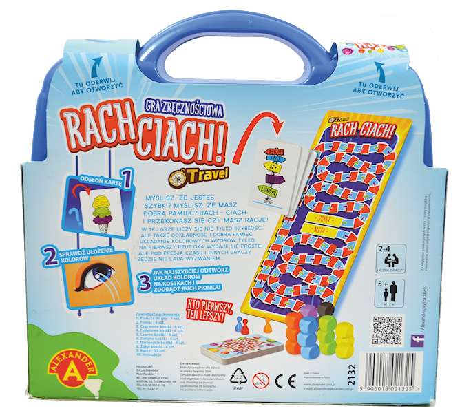 RACH CIACH TRAVEL GRA MET297