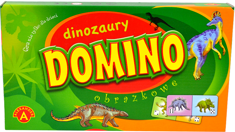 DOMINO DINOZAURY MET155