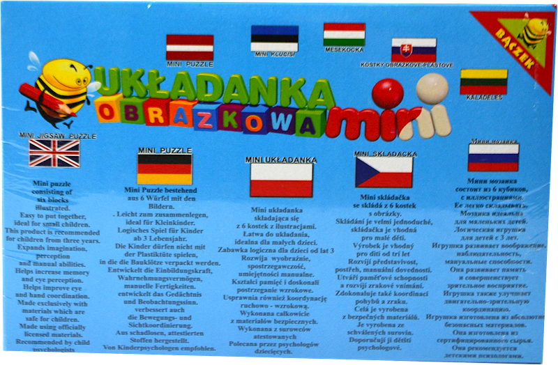 UKLADANKA OBRAZKOWA MINI BACZ18