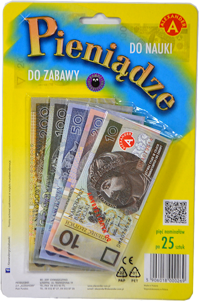 PIENIADZE - ZABAWKA EDUKACYJNA META57
