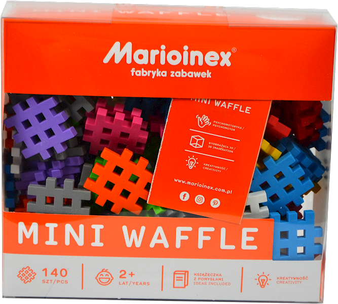 KLOCKI 140EL.WAFLE MINI MARI73