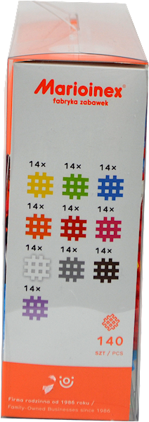 KLOCKI 140EL.WAFLE MINI MARI73