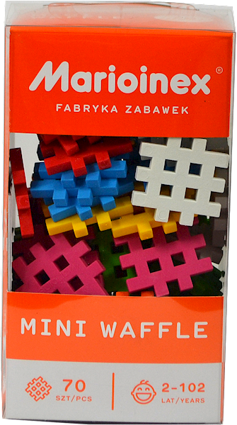 KLOCKI 70EL.WAFLE MINI MARI72