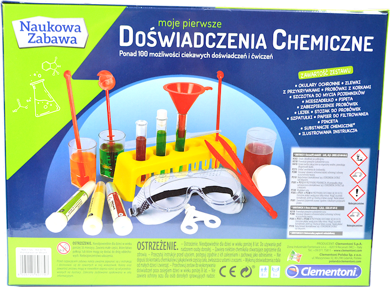 MOJE PIERWSZE DOSWIADCZENIA CHEMICZNE CL7747