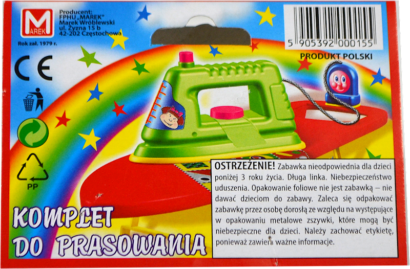 KOMPLET DO PRASOWANIA WRB002