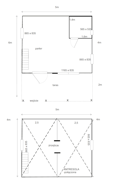 DOMEK ZACISZE 500X600