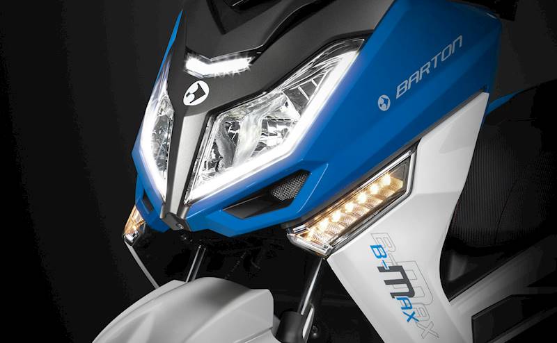 BARTON SKUTER SPALINOWY B-MAX + KUFER 125cc