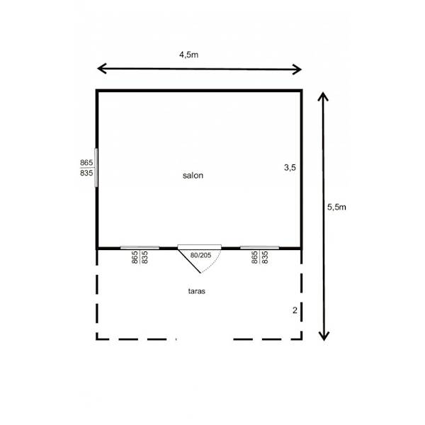 DOMEK RUBIN 450x550