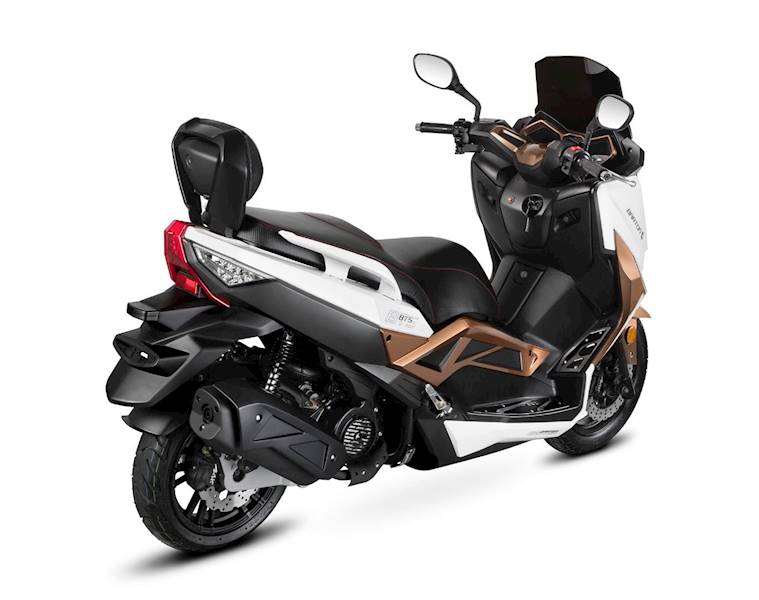 BARTON SKUTER SPALINOWY B-MAX + KUFER 125cc