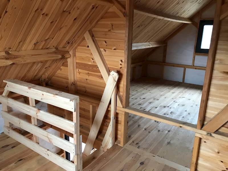 DOMEK BESKID BKC ZE ŚCIANĄ KOLANKOWĄ 70cm 400X550