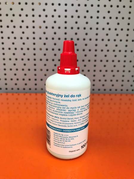 ŻEL ANTYBAKTERYJNY DO RĄK 100ml