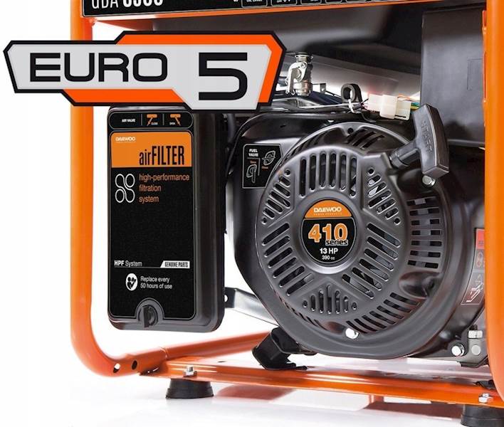AGREGAT PRĄDOTWÓRCZY DAEWOO GDA 7500E AVR 6,5kW