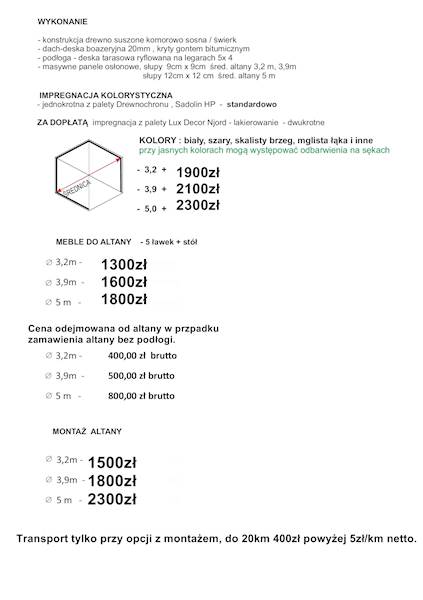 ALTANA BURSZTYN 500cm