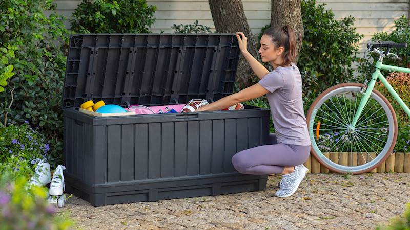 SKRZYNIA OGRODOWA KENTWOOD 90G 350L KETER