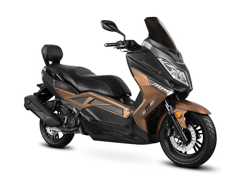 BARTON SKUTER SPALINOWY B-MAX + KUFER 125cc