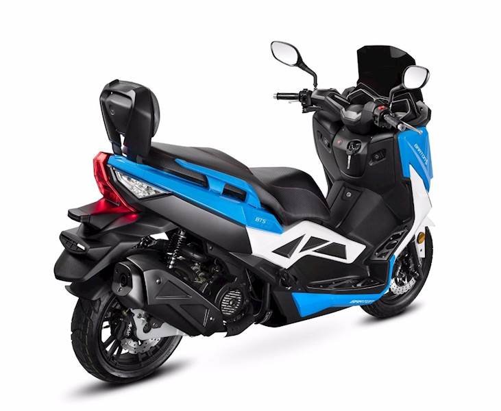 BARTON SKUTER SPALINOWY B-MAX + KUFER 125cc