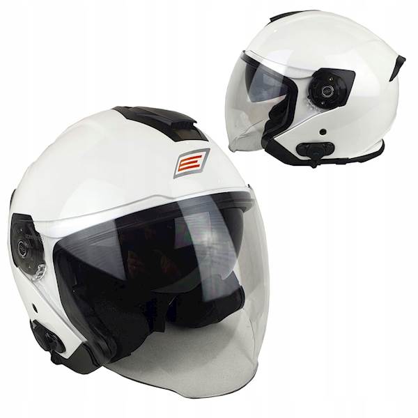 KASK ORGINE PALIO 2.0 + BT SOLID WHITE GLOSS L