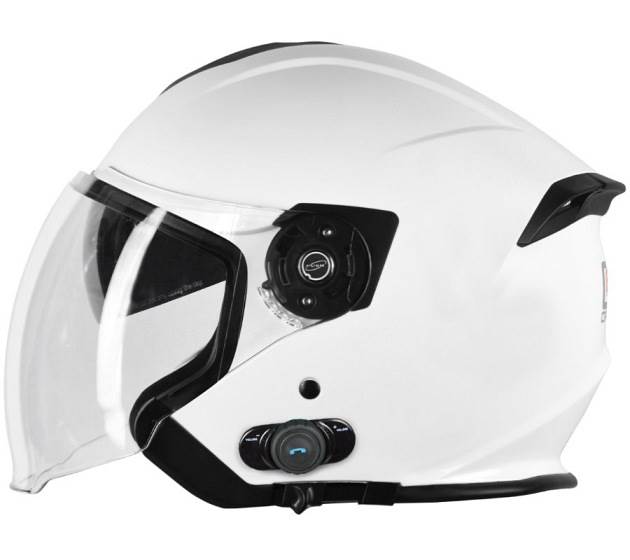KASK ORGINE PALIO 2.0 + BT SOLID WHITE GLOSS L