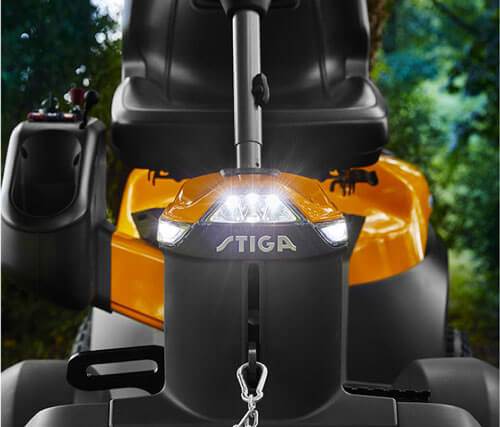 TRAKTOREK STIGA PARK 500 W zestaw z agregatem 95
