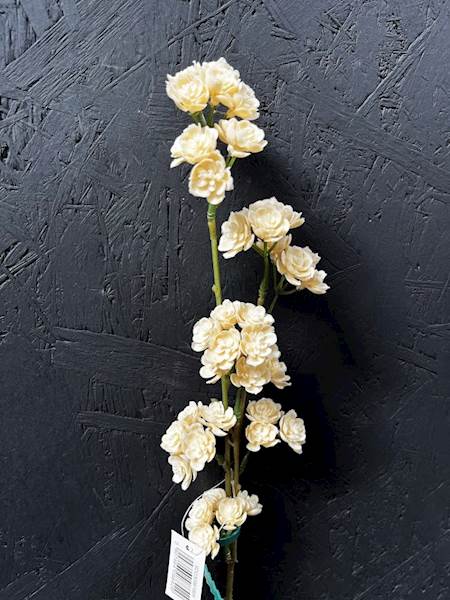 GAŁĄZKA KWITNĄCA - kremowy 60cm