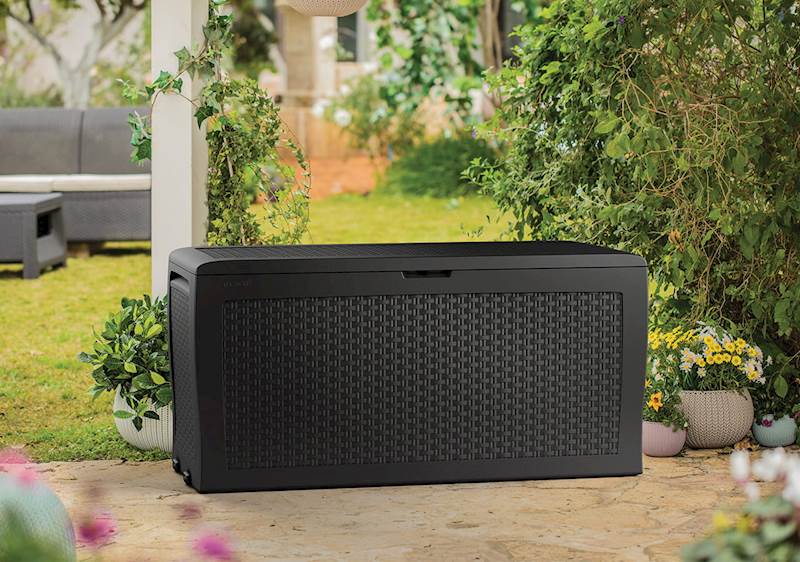 SKRZYNIA OGRODOWA SAMOA RATTAN BOX 270L KETER