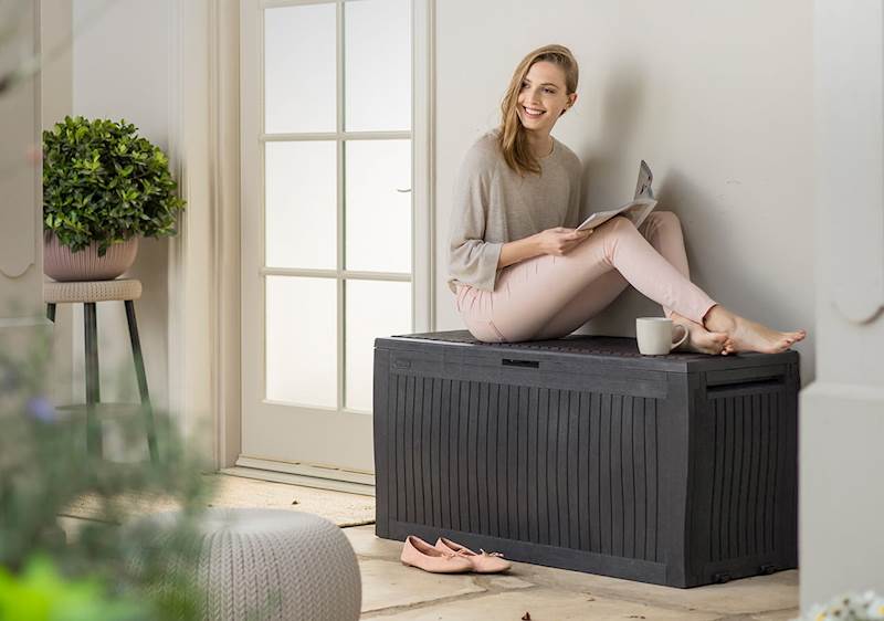 SKRZYNIA OGRODOWA COMFY 270L KETER grafit