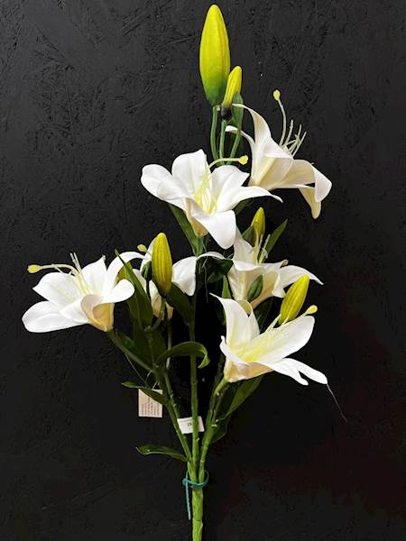 LILIA biała BUKIET 68cm