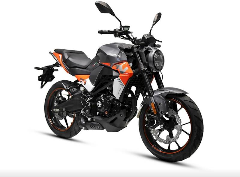 BARTON MOTOCYKL NAKED 125cc