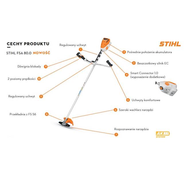 KOSA STIHL AKU FSA 80 AK30+AL101 /AK