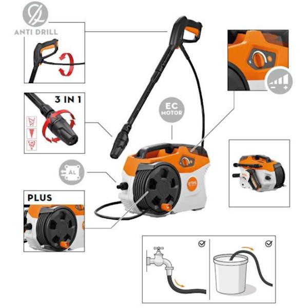 MYJKA WYSOKOCIŚNIENIOWA STIHL AKU REA 100 /AP
