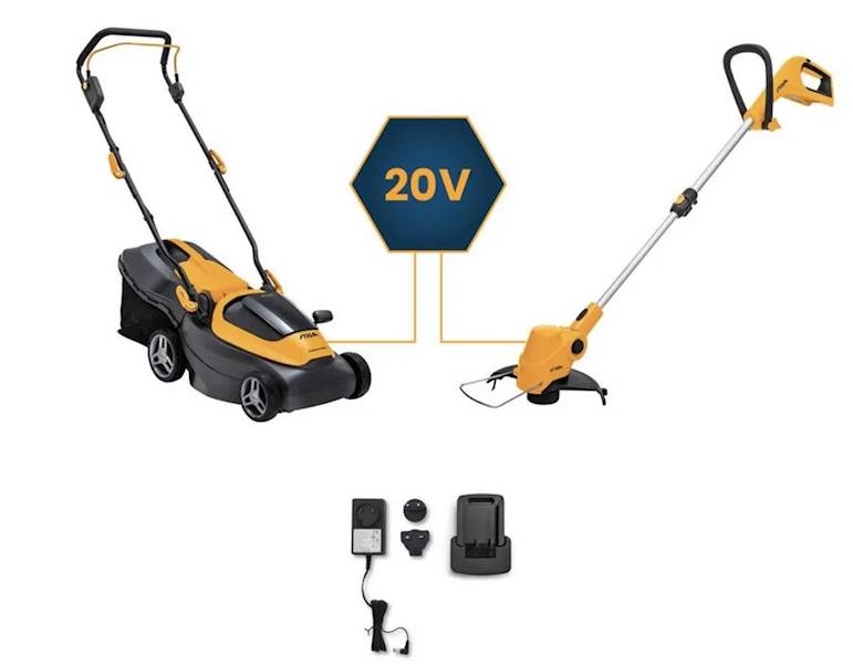 STIGA KOSIARKA COLLECTOR 136E + PODKASZARKA GT100E