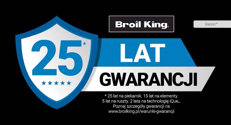 GRILL GAZOWY BROIL KING BARON 520 SHADOW BI ZAB