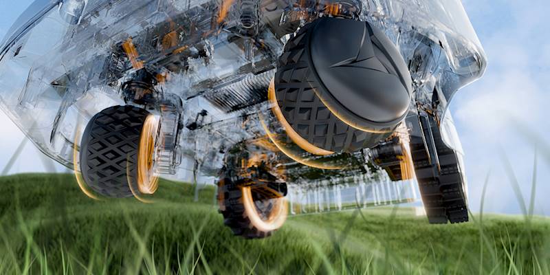 ROBOT KOSZĄCY iGARDEN 4WD LAWD 65 do 2000m2