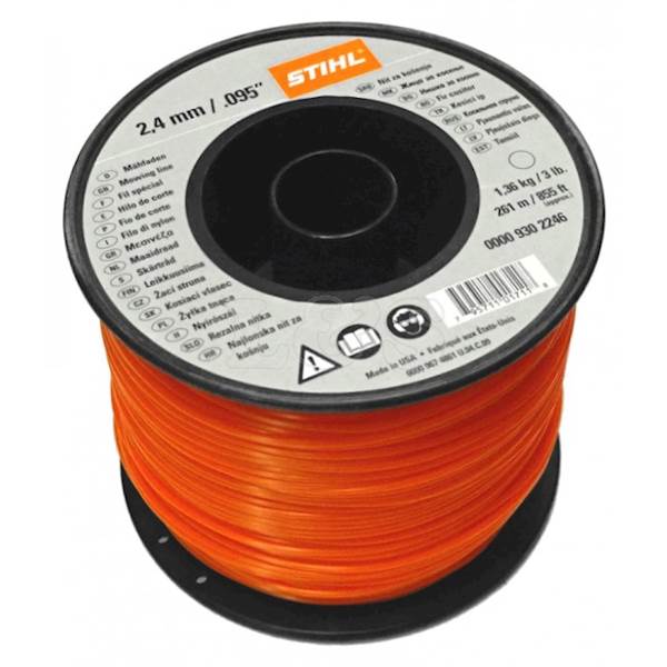 ŻYŁKA STIHL okrągła 2,4mm X 253m