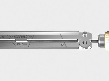 PROWADNIK Z PILNIKIEM 3/8" P pilnik 4mm
