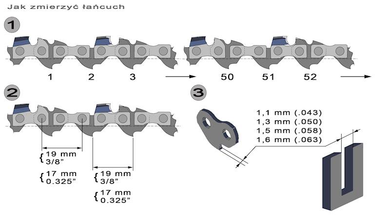 ŁAŃCUCH STIHL 3/8" 1,3 PD3 "diamentowy"