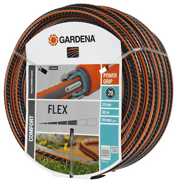 WĄŻ GARDENA OGRODOWY COMFORT FLEX 3/4 50M