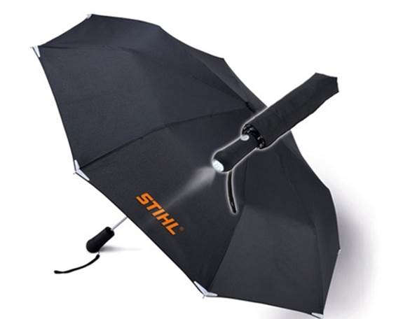 PARASOL STIHL KIESZONKOWY Z LATARKĄ