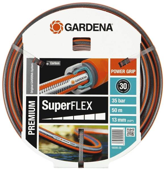 WĄŻ GARDENA OGRODOWY SUPERFLEX 1/2 50M