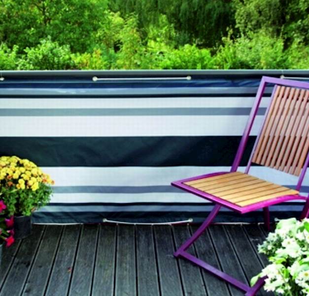 BANER BALKON.PE TOP-DES, 0,9x3M SZARO-ANTR-BI(433)
