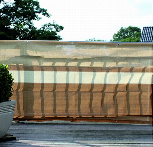 BANER BALKON.PE TOP-DES, 0,9x3M TERA-BEŻ (432)