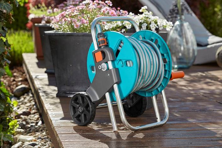 WÓZEK GARDENA NA WĄŻ AQUAROLL S
