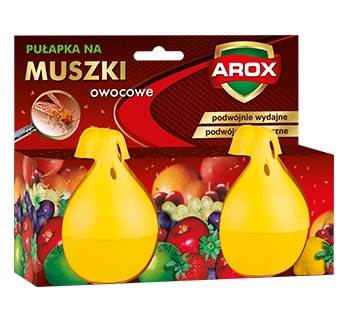 AROX MUSZKI OWOCOWE Pułapka gruszka 2szt